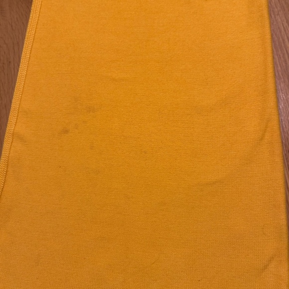 Molli Knit High Waisted Yellow Trousers - Picture 10 of 11